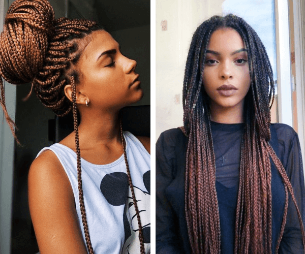 trança solta para cabelo longo