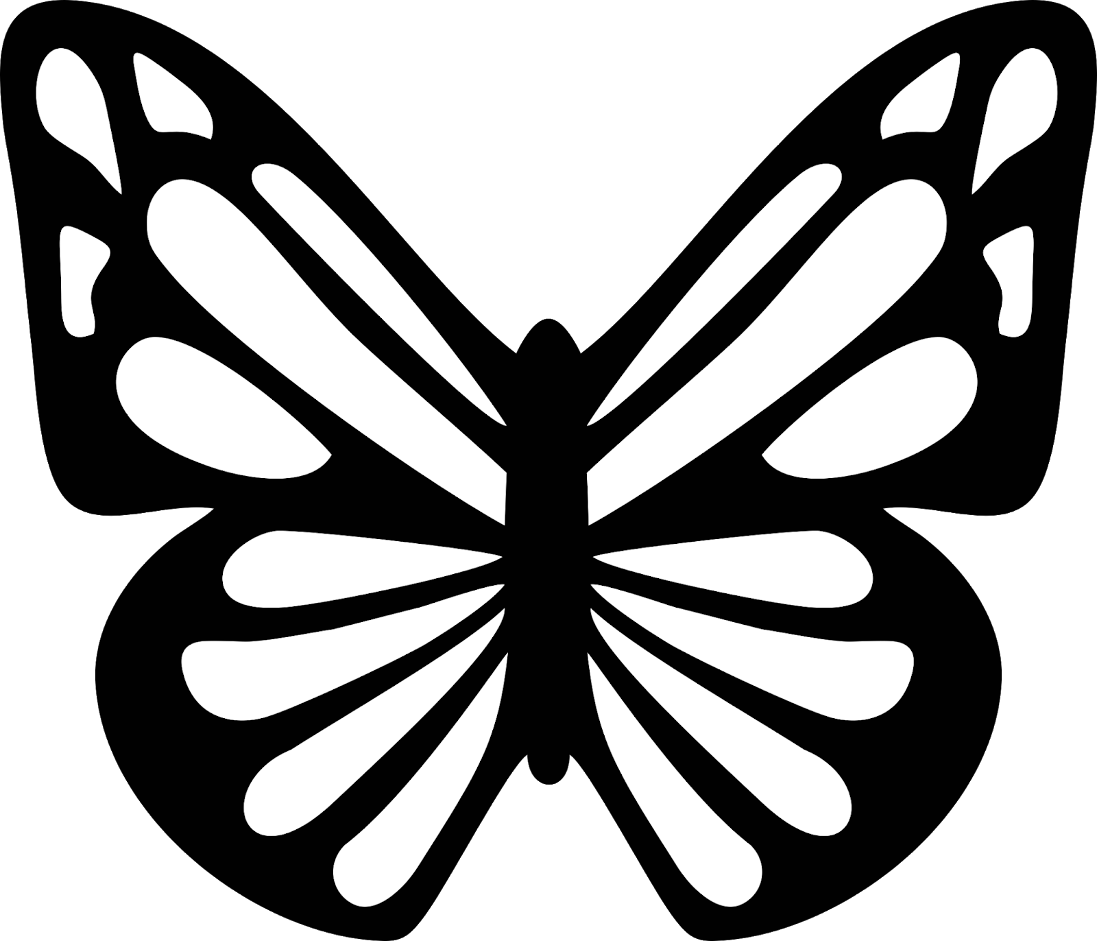 molde de borboleta em mdf