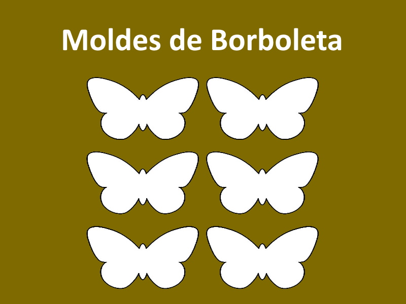 molde de borboleta para vela