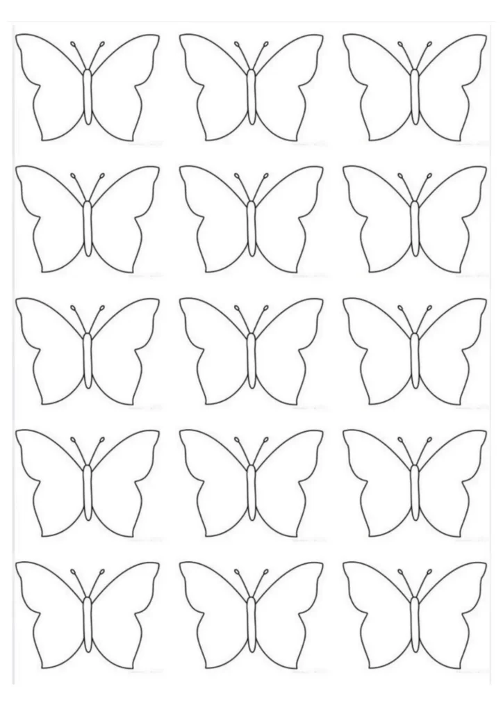 molde de borboleta 3d