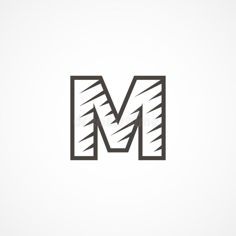 molde letra M para artesanato