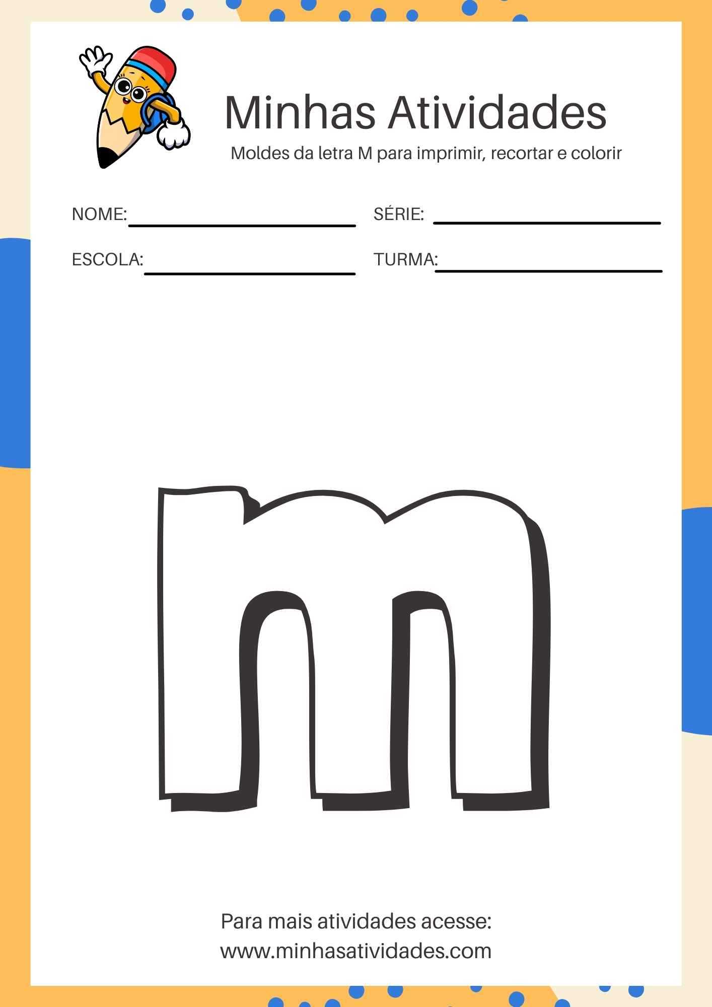 moldes de letras para decoração
