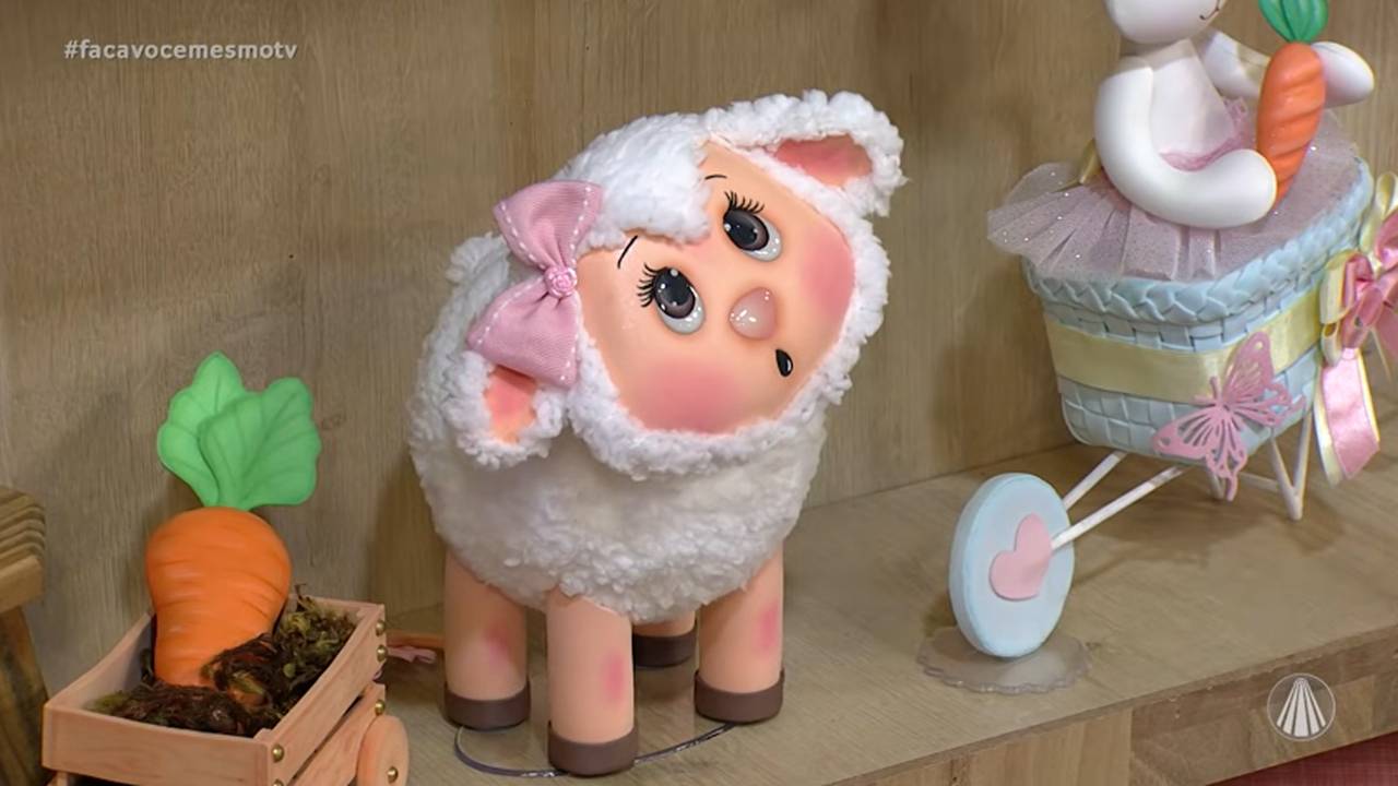 lembrancinha ovelha porta bombom