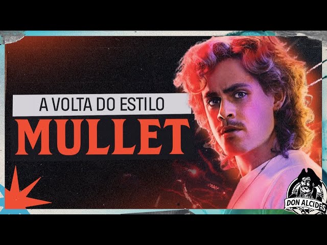 mullet com franja cortininha