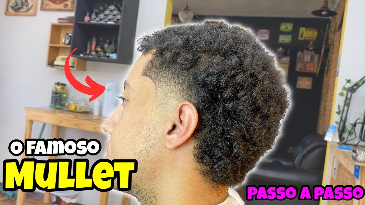mullet degradê navalhado