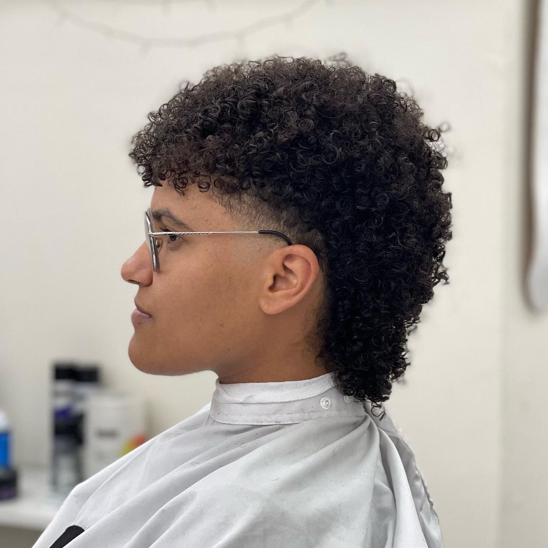mullet feminino para cachos