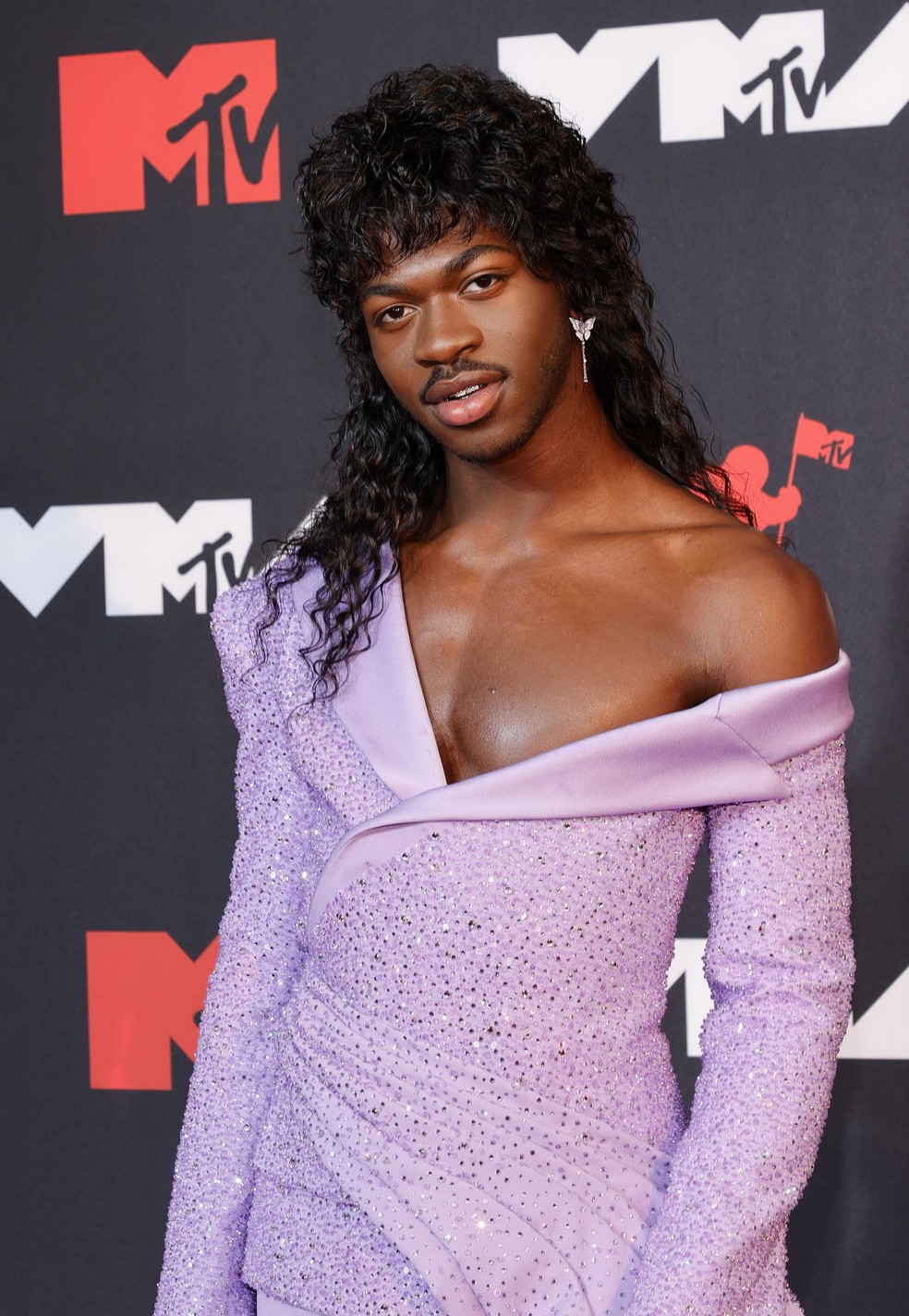 mullet curto cacheado