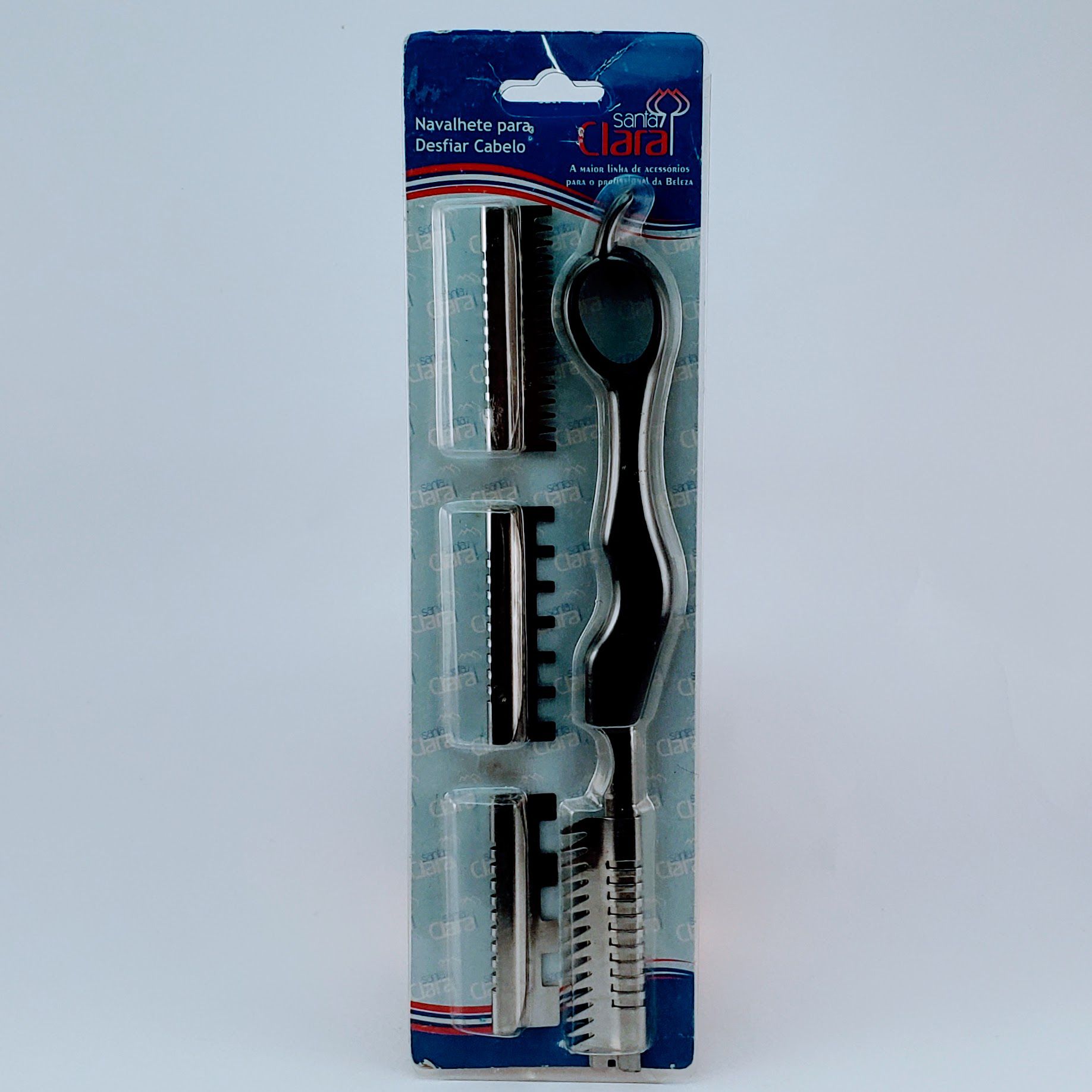 navalha para desfiar cabelo