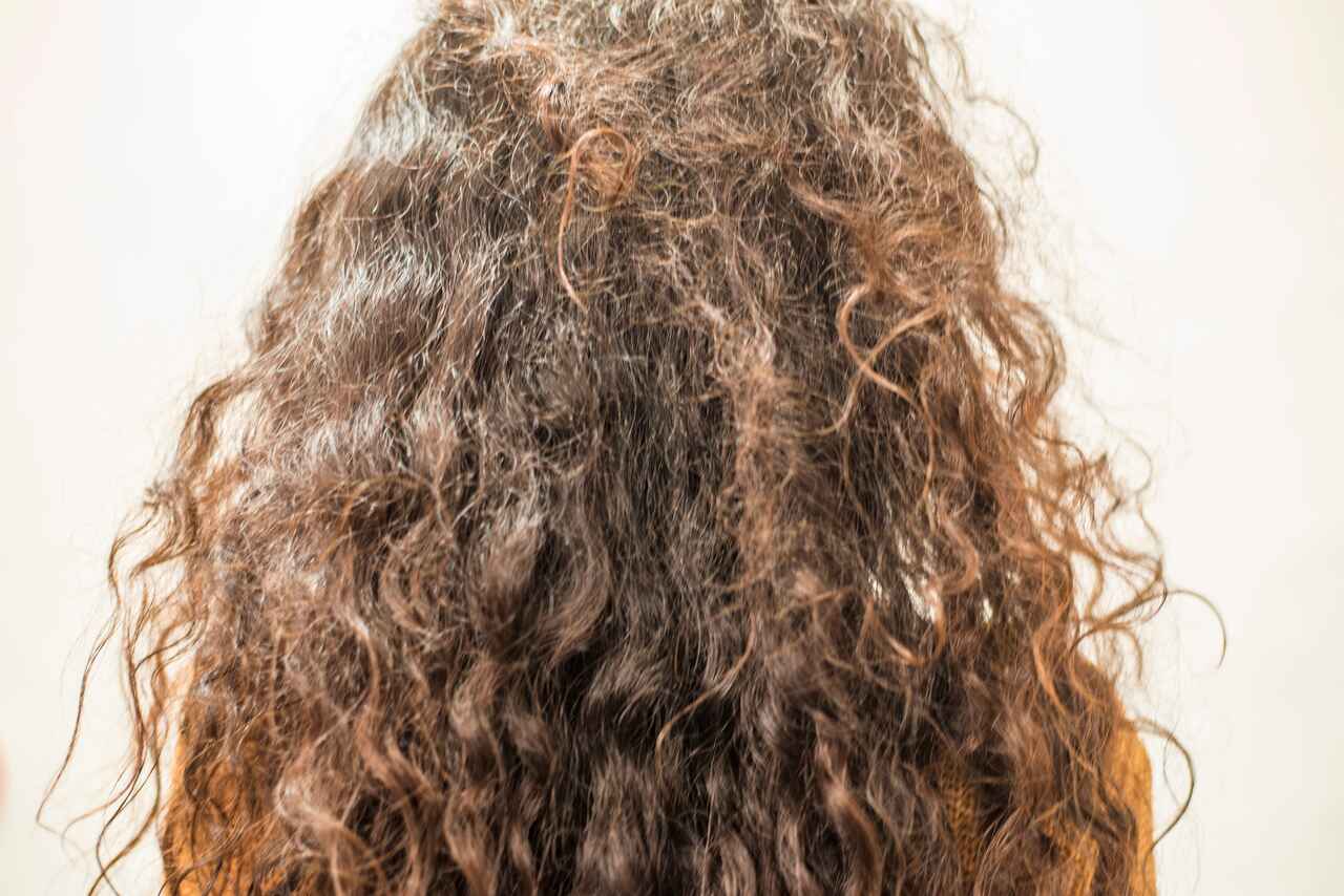 cabelo arrepiado