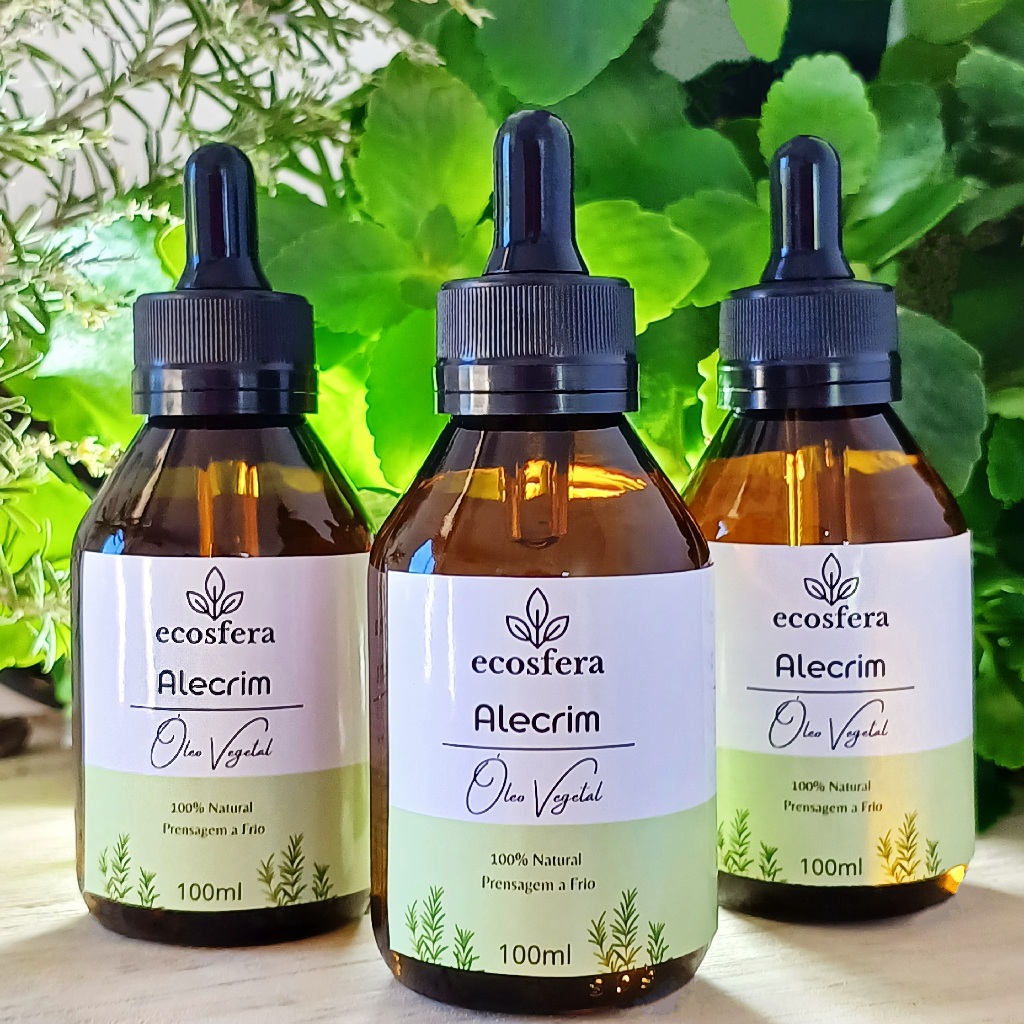 óleo de alecrim para crescer cabelo