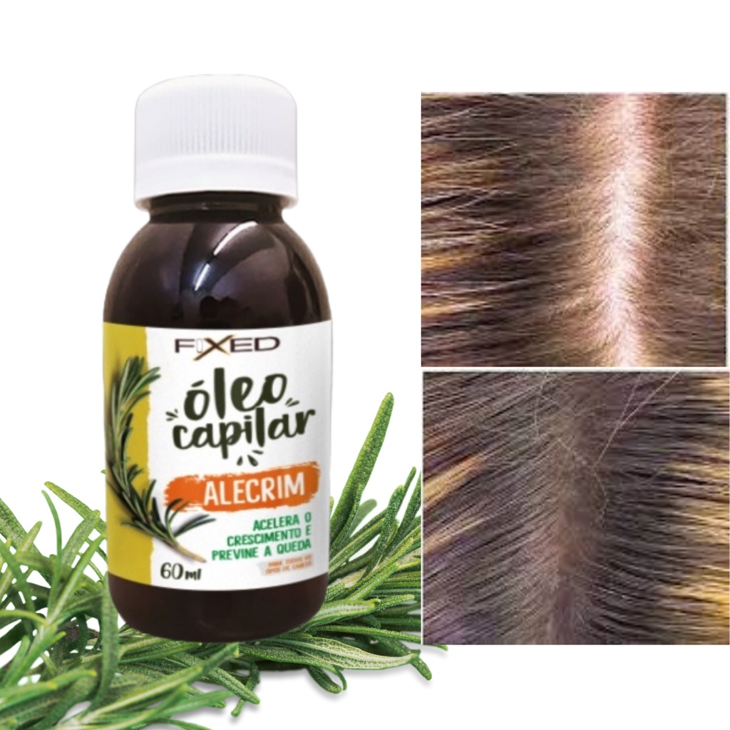óleo de alecrim receitas capilares
