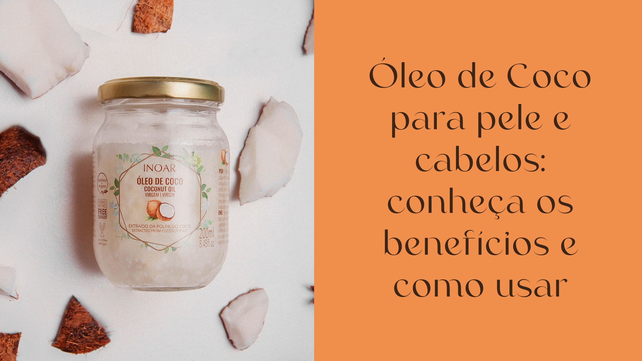 óleo de coco para rosto é bom?