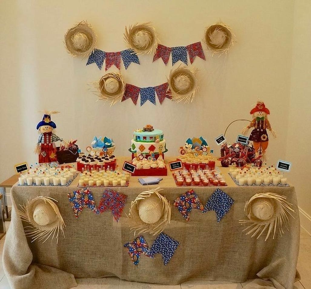 como fazer ornamentação junina