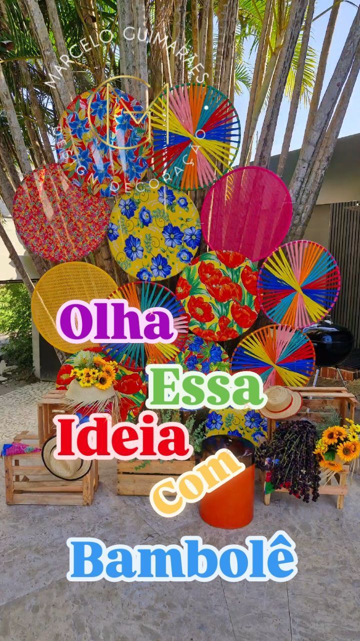 decoração junina para escola