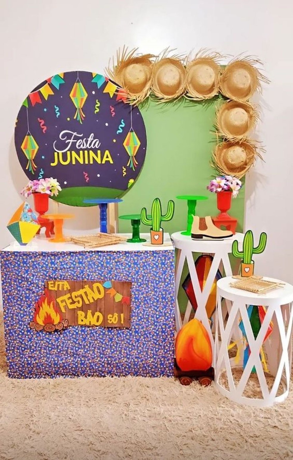 materiais para festa junina