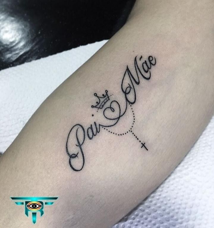 tatuagem casal pai e mae