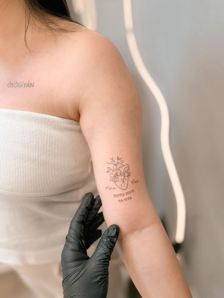 tatuagem simbolo pai e mae