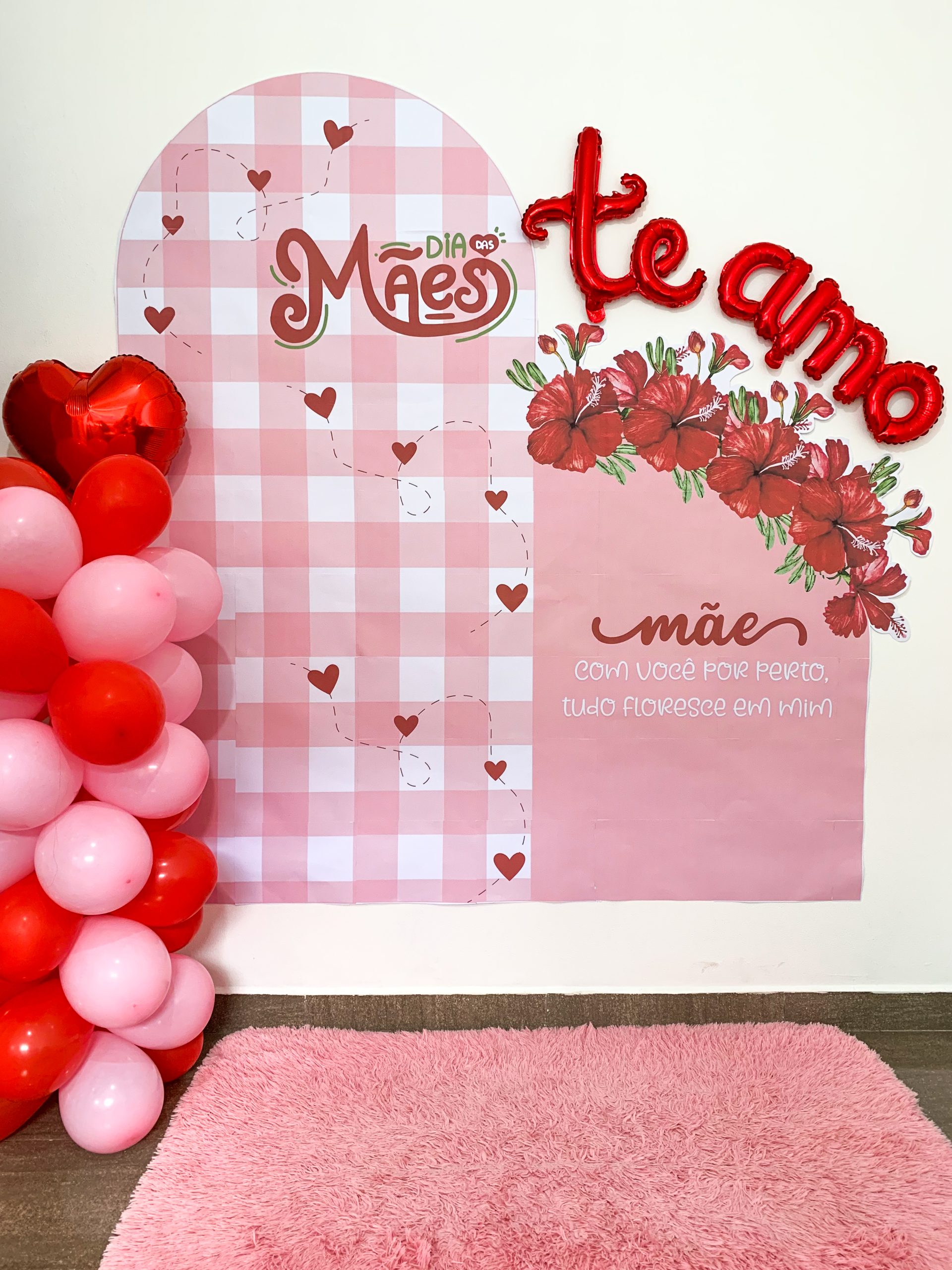 Painel decorativo Dia das Mães