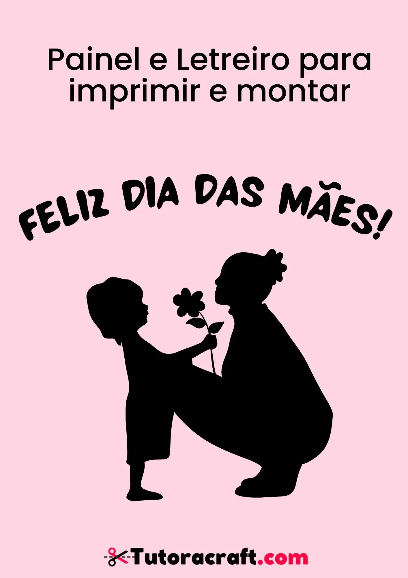 Ideias de painel para escola Dia das Mães
