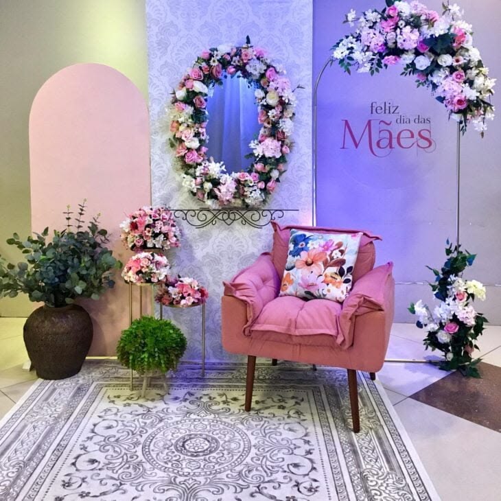Painel criativo Dia das Mães