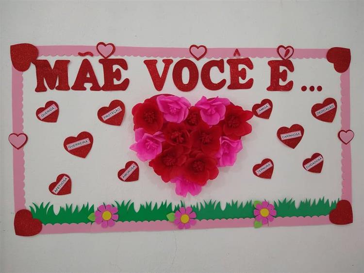 painel personalizado dia das mães