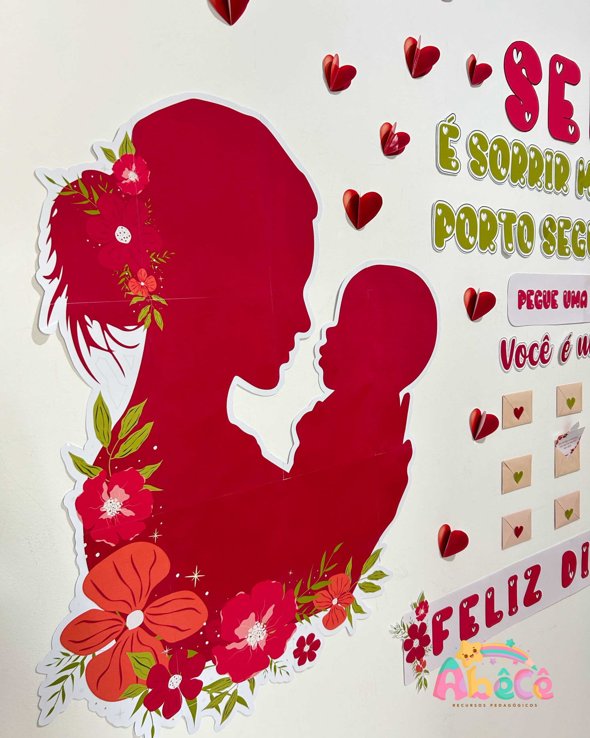 painel diy dia das mães
