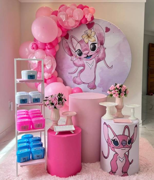 painel de parede stitch