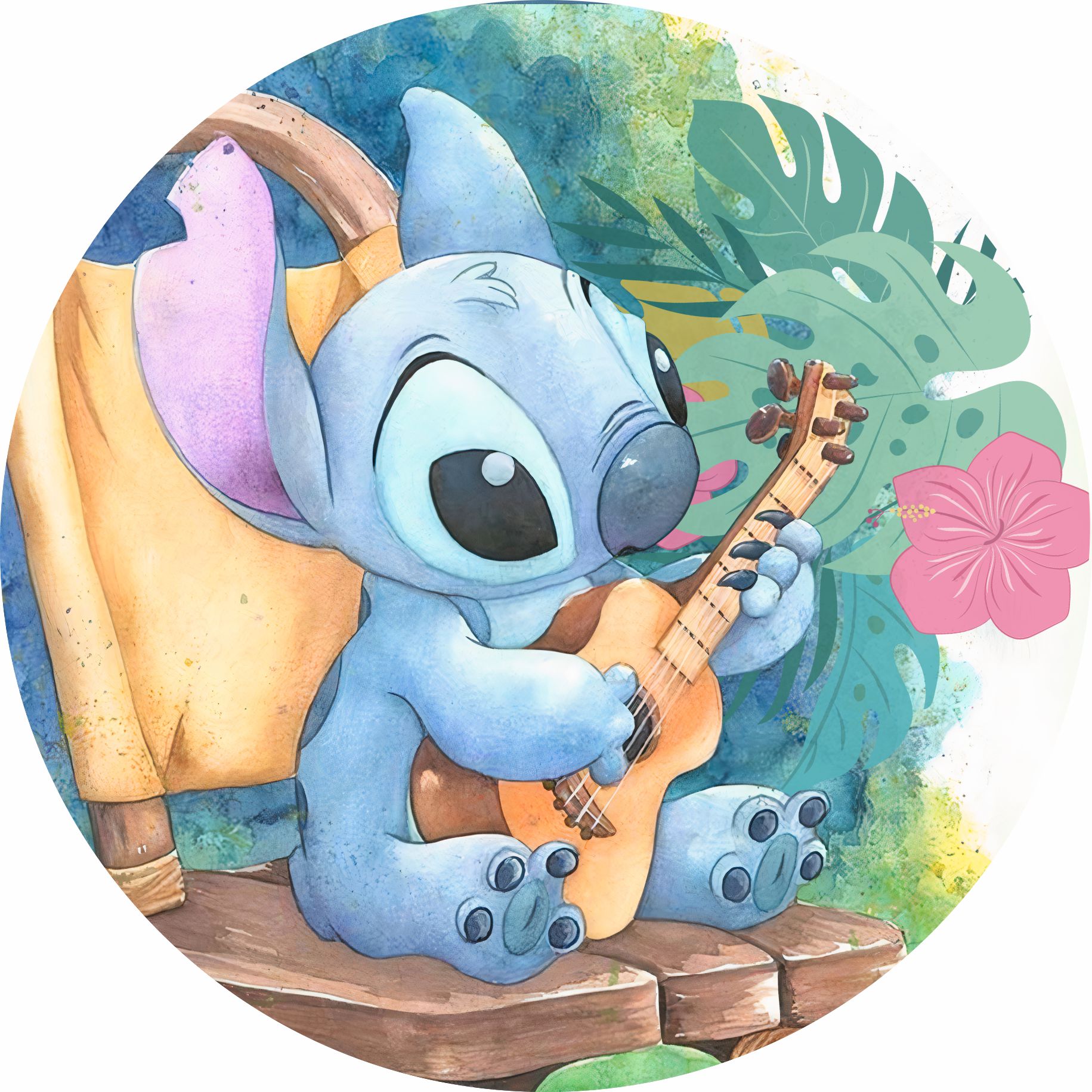 painel stitch para festa