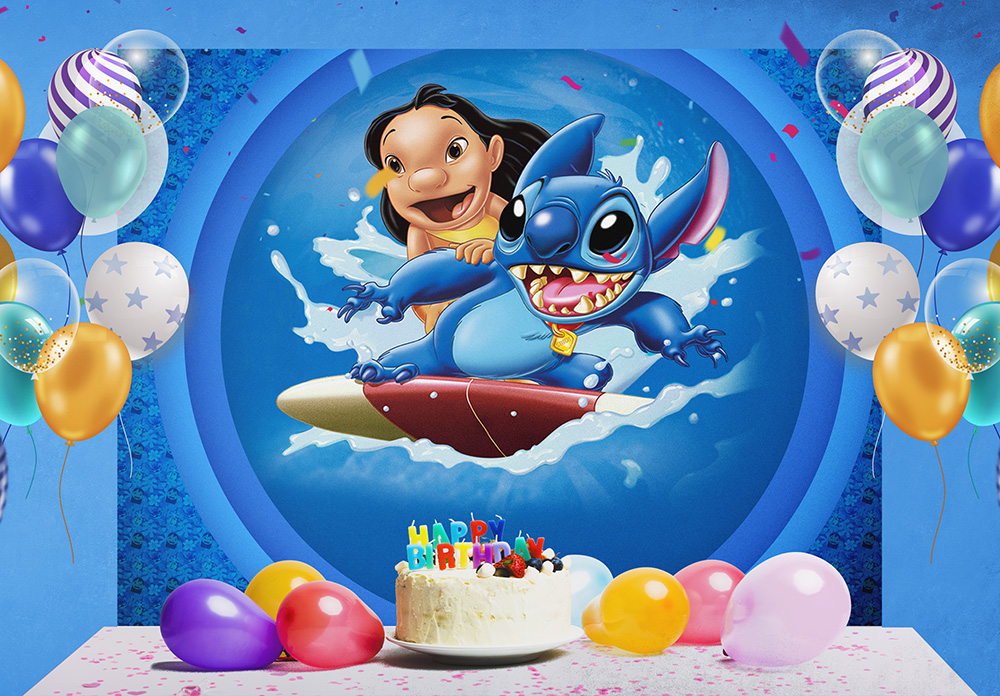painel stitch grande
