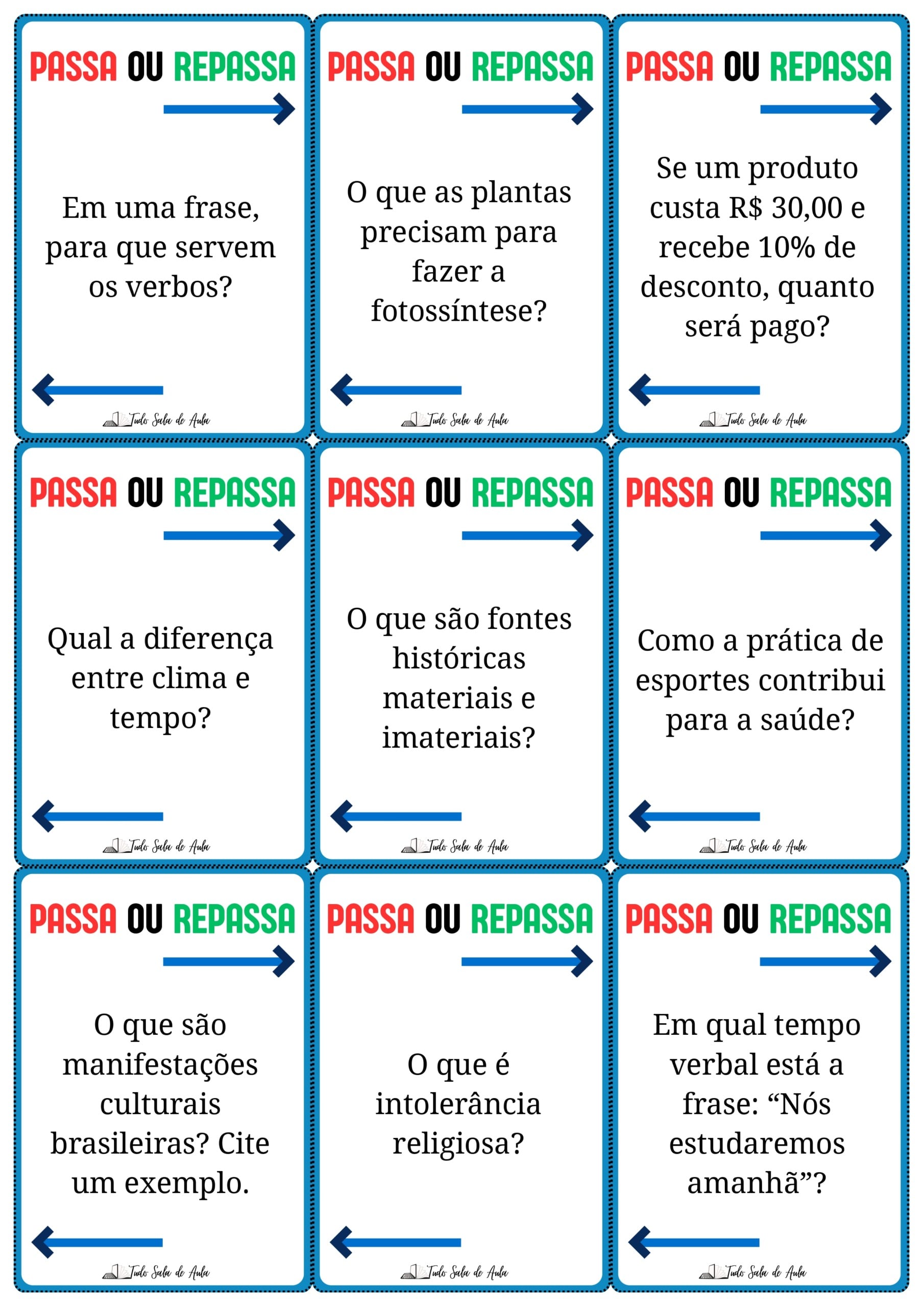 perguntas para festa infantil