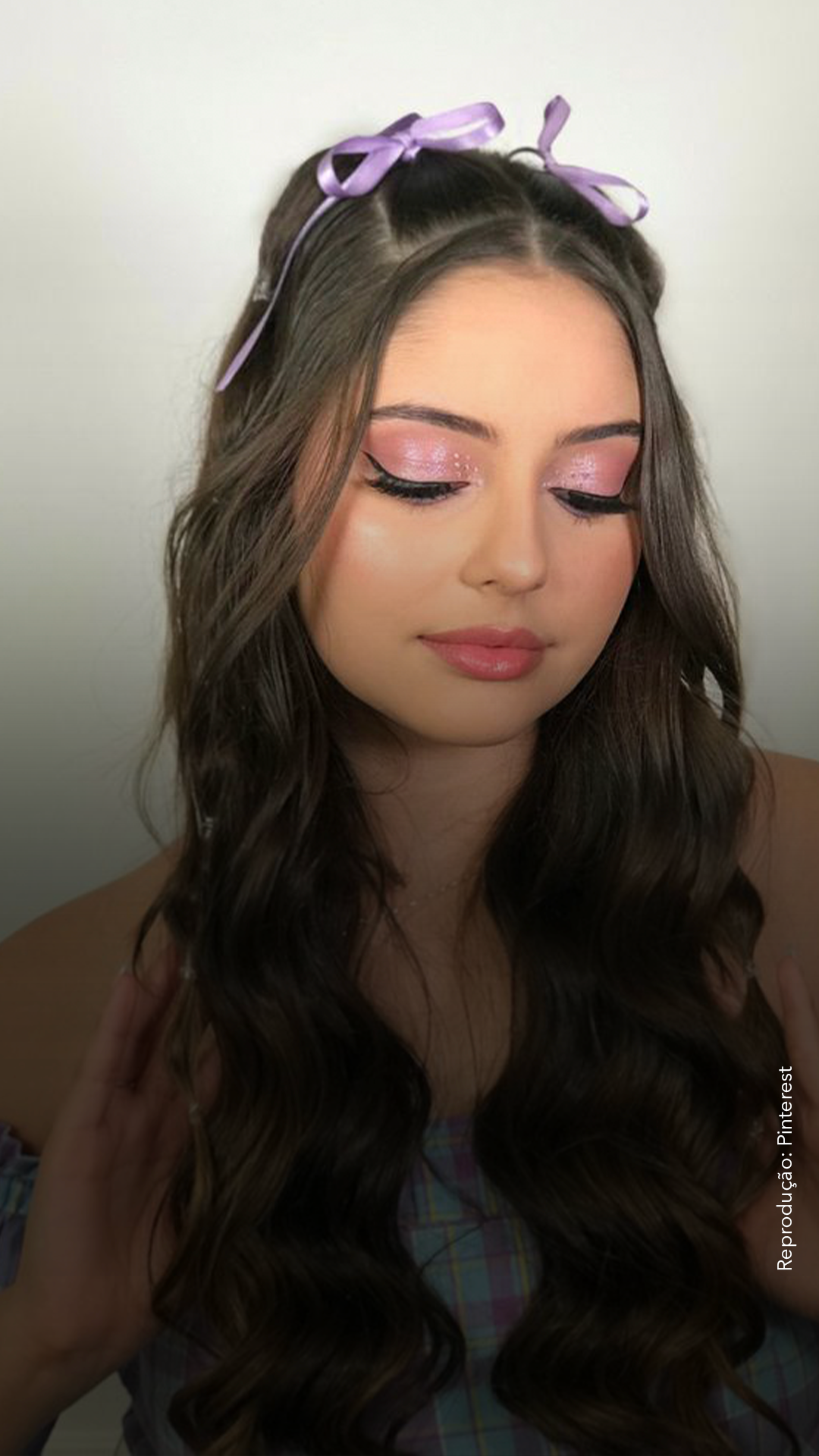 penteado de aniversário cabelo curto