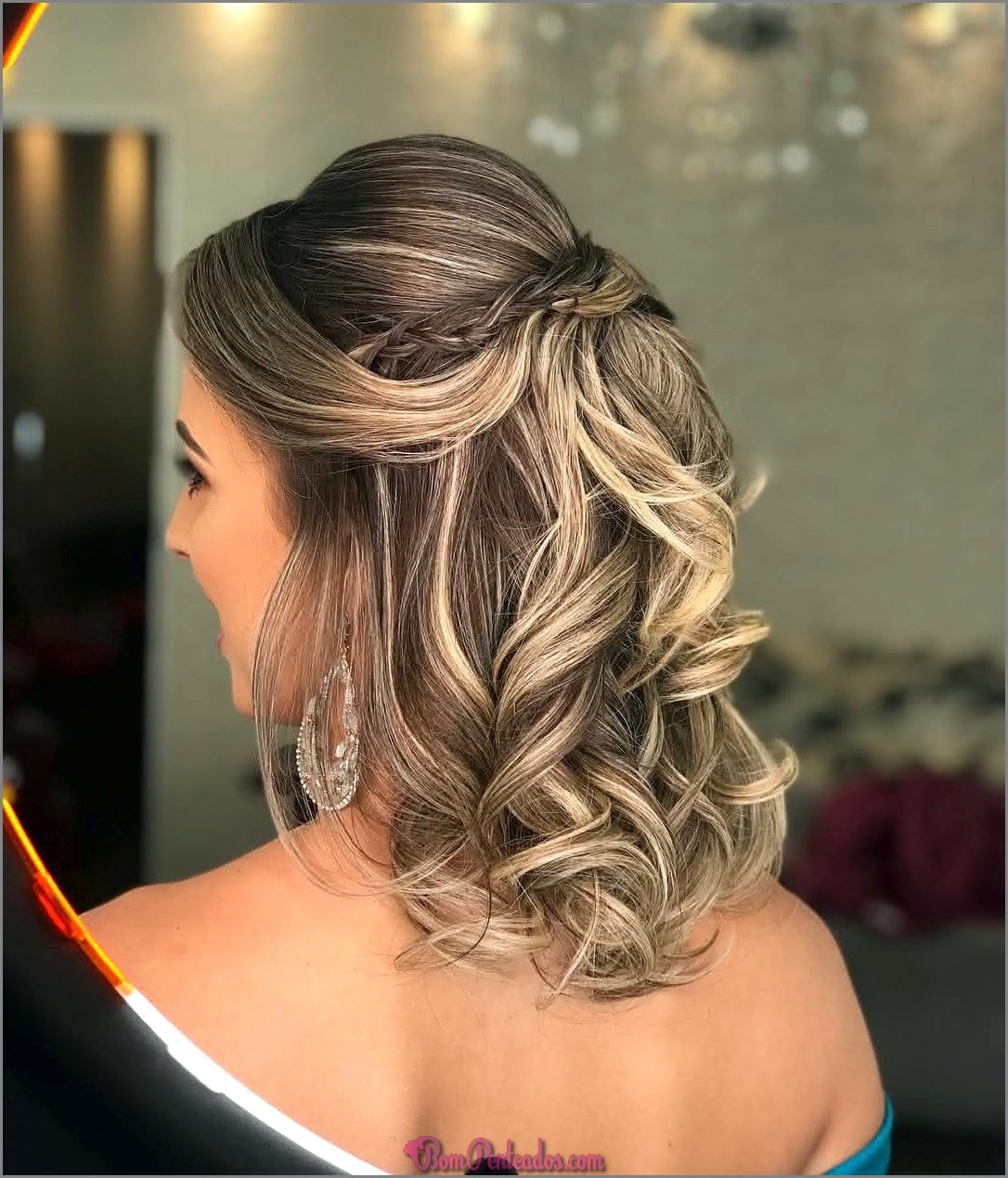 penteado para aniversariante