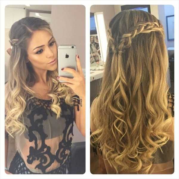 penteados cabelo solto casamento