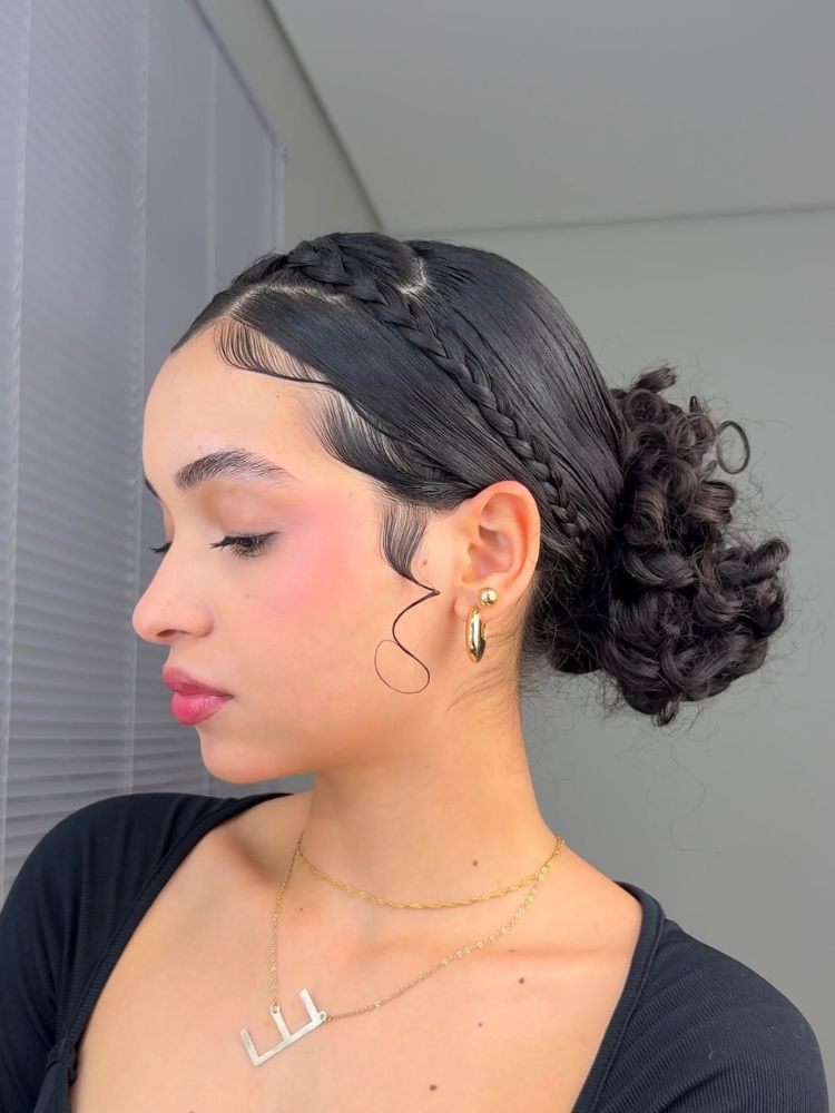penteados sem chapinha