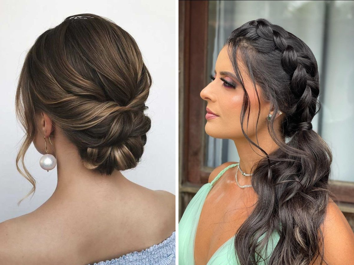 penteados para casamento na praia cabelo cacheado madrinha