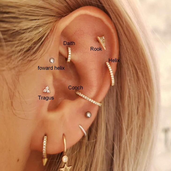 piercing rocker orelha