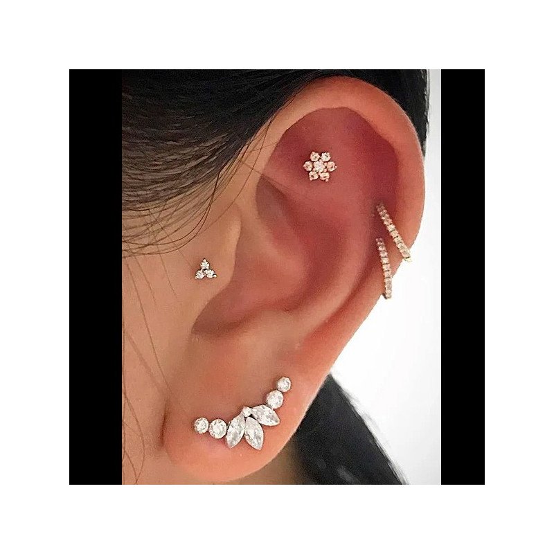 piercing cartilagem feminina
