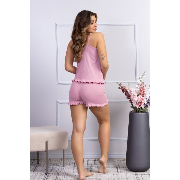 pijama de algodão para dormir de lado