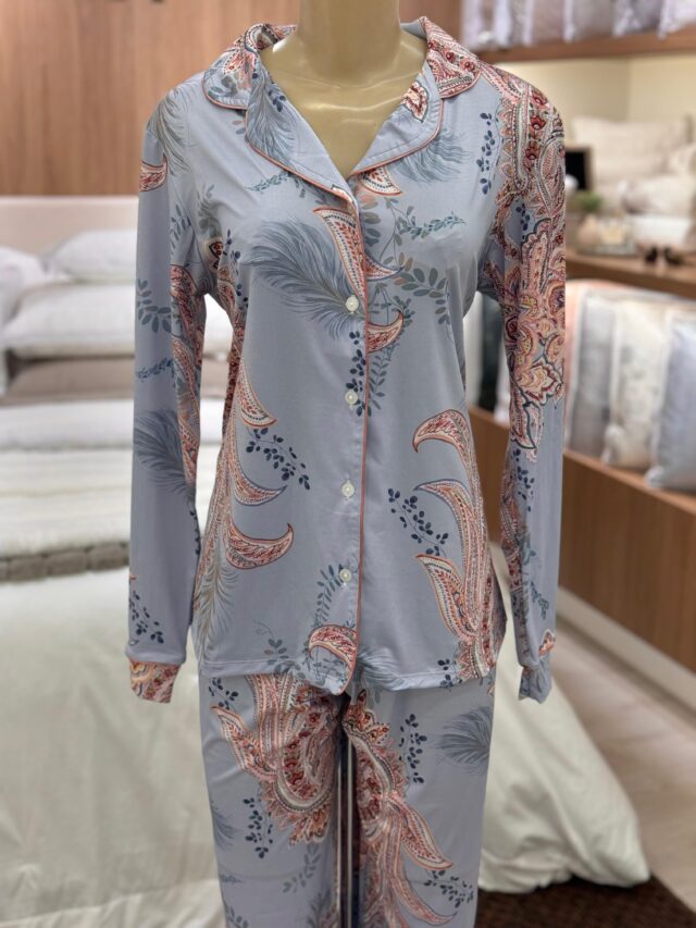 pijama feminino modelagem americana