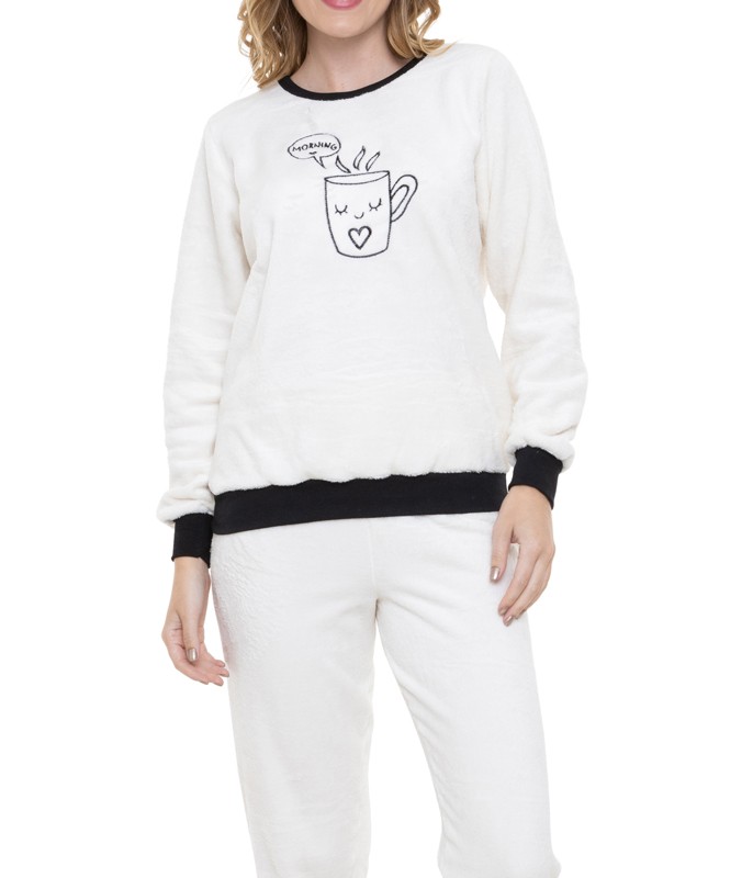 pijama americano branco feminino