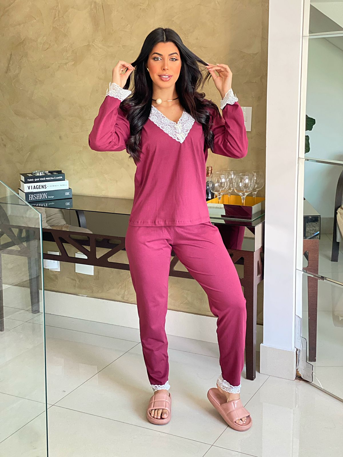 pijama luxo acessível