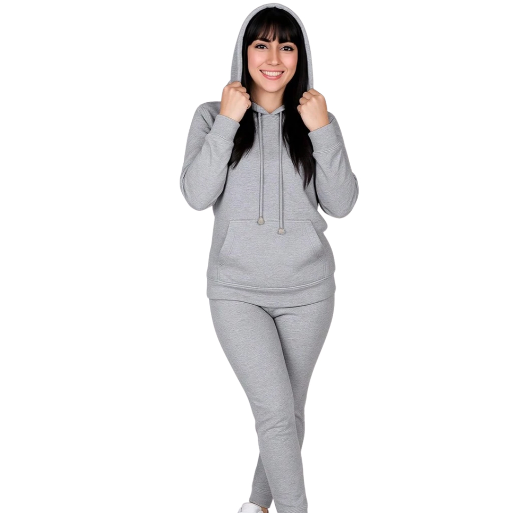 look com pijama cinza