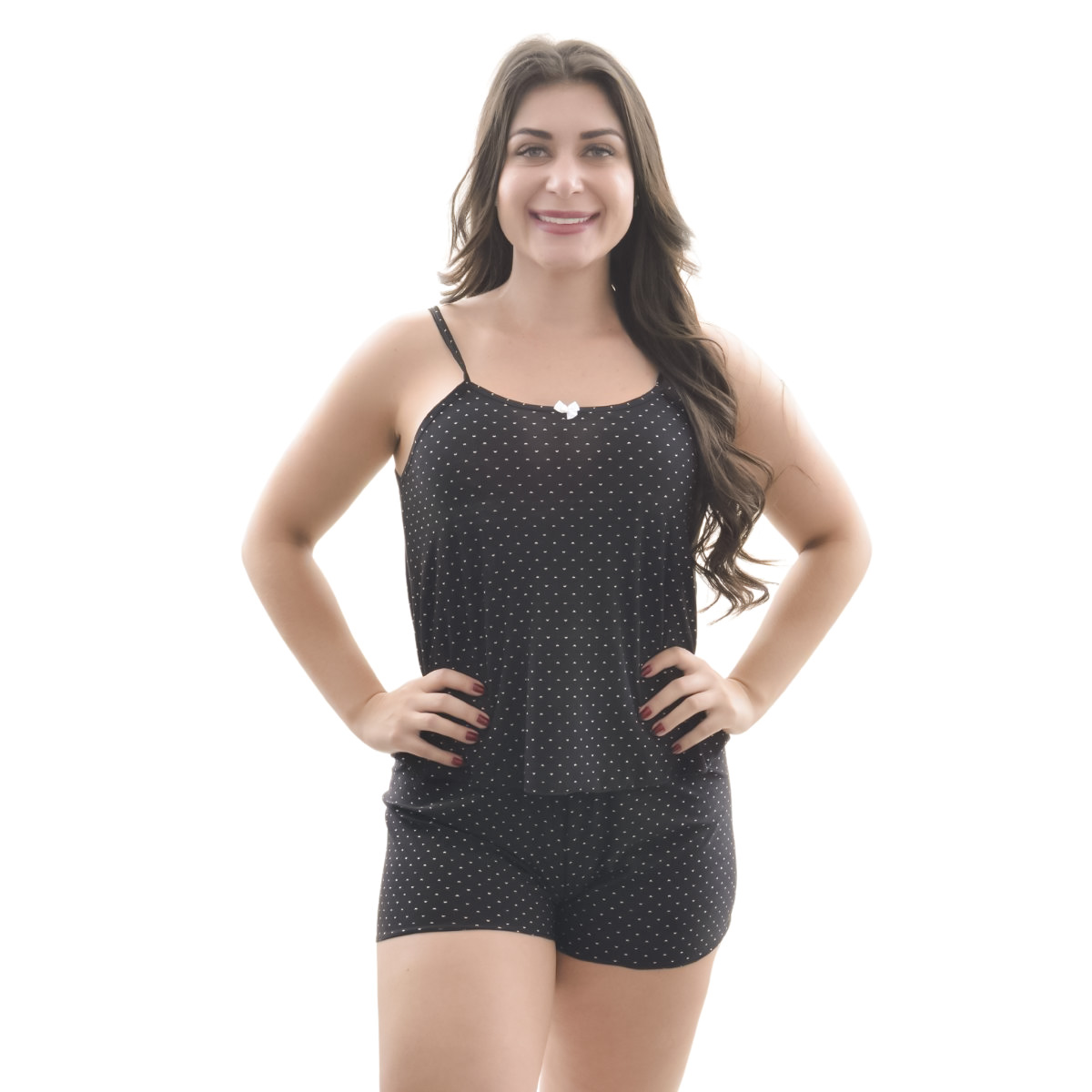 conjunto pijama feminino manga curta