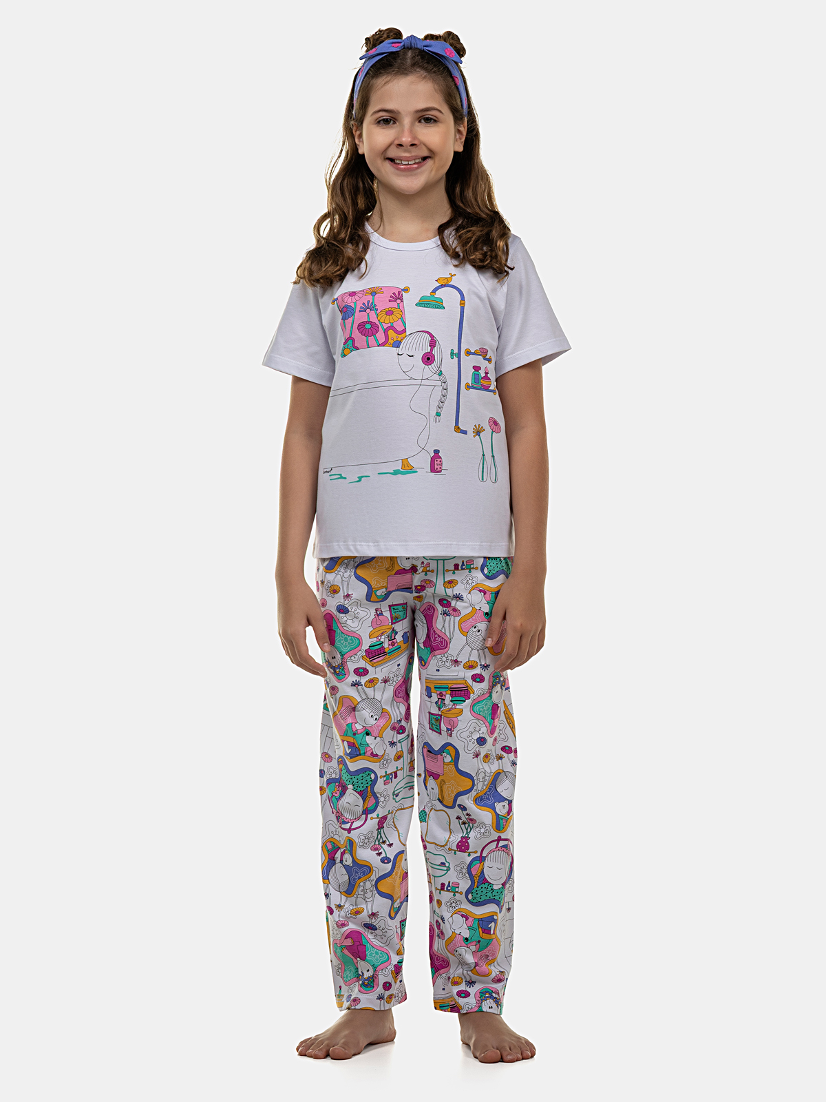 pijama short doll feminino
