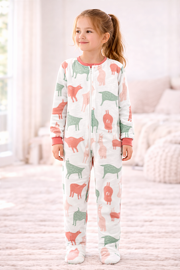 pijama de algodão feminino com estampa