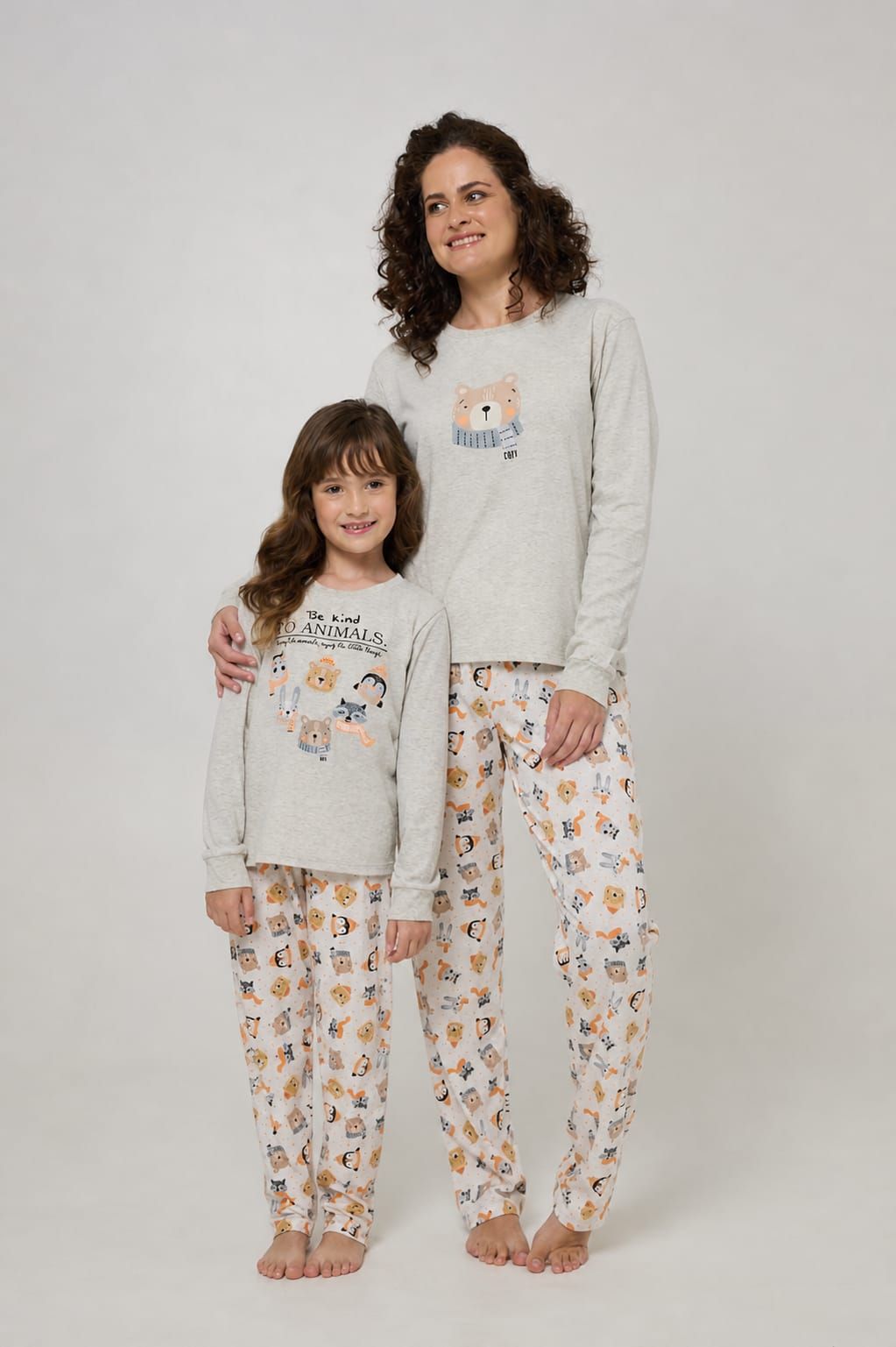 pijama feminino manga curta de bicho
