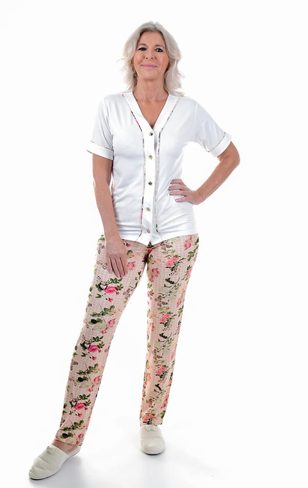 pijama social feminino discreto