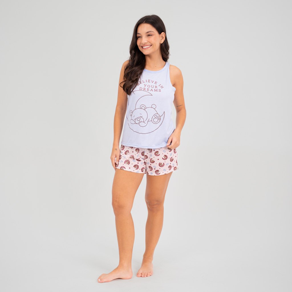 pijama feminino plus size discreto