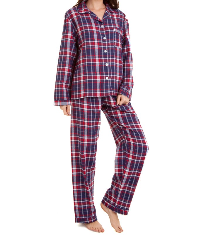 pijama de flanela longo