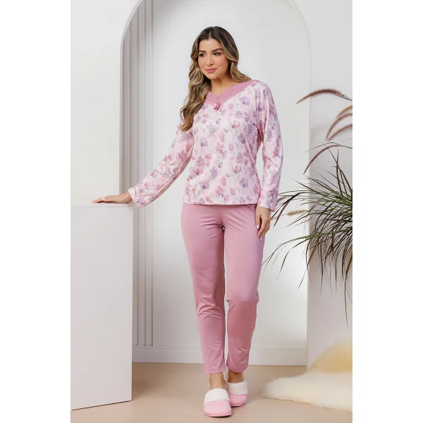 conjunto pijama flanelado